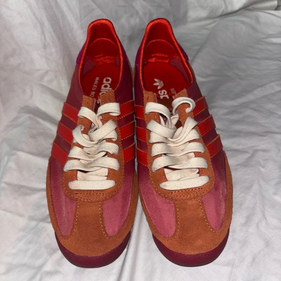 adidas Shoes - Adidas SL72 x Wales Bonner Orange Maroon Pink 5